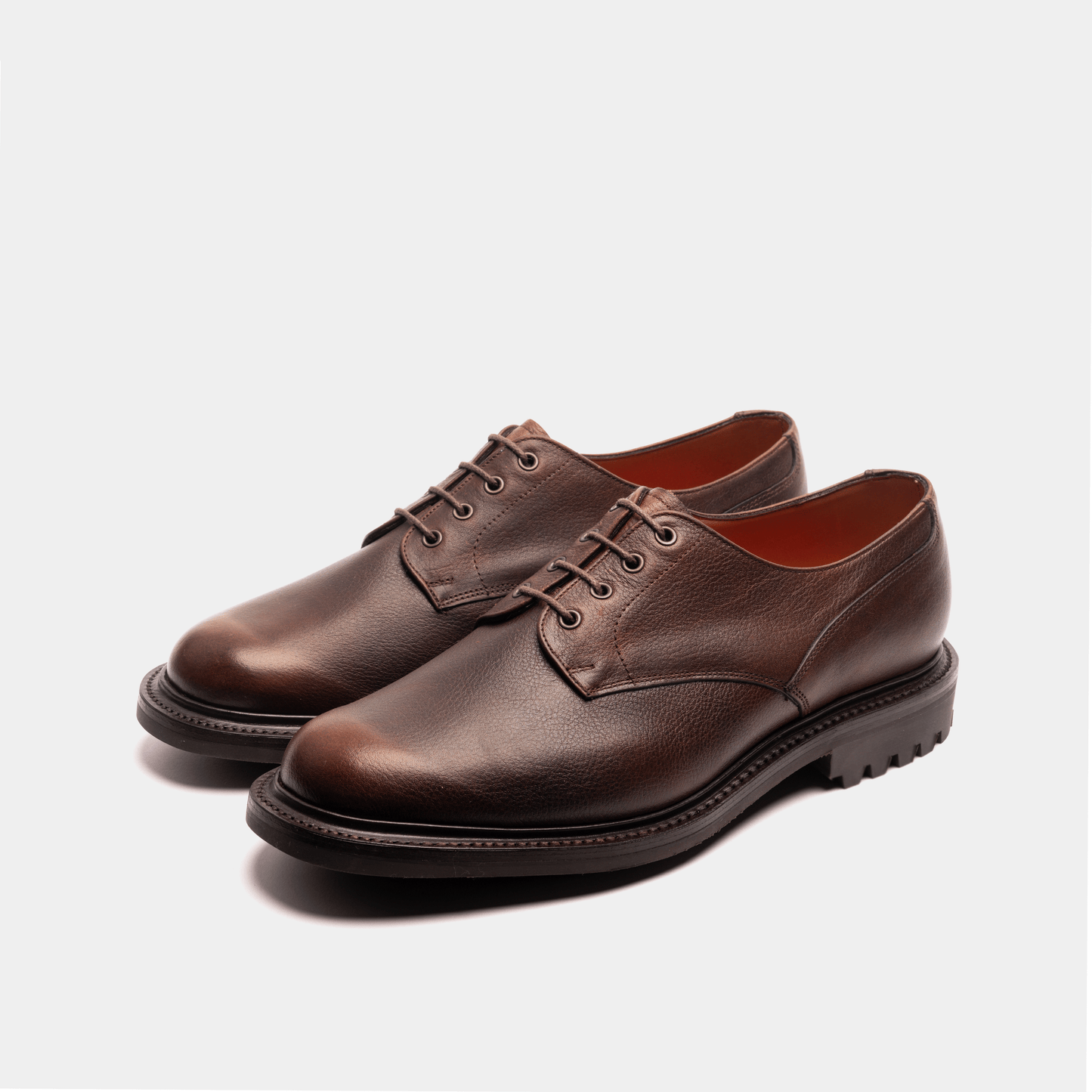 HALE // BROWN GRAINED-MEN'S SHOE | LANX Proper Men's Shoes