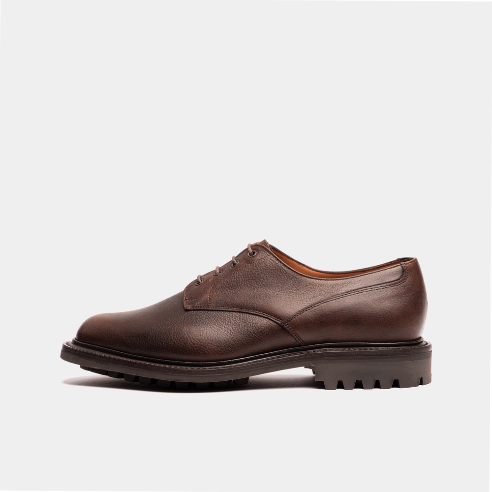 HALE // BROWN GRAINED-MEN'S SHOE | LANX Proper Men's Shoes