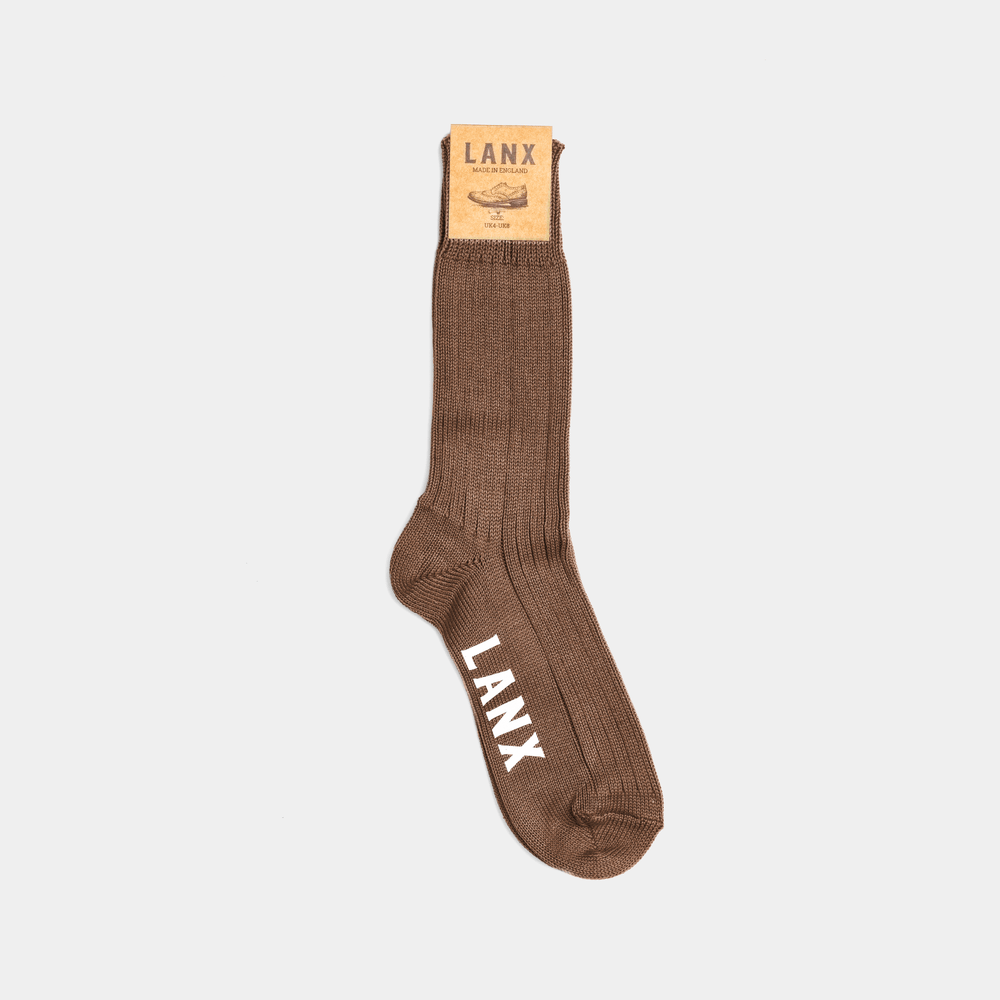 THICK SOCK / BRONZE-Socks | LANX Proper Men's Shoes