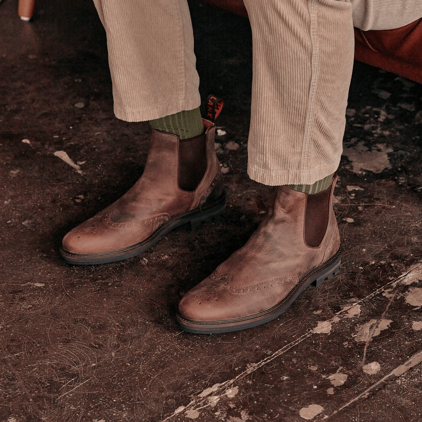 
                  
                    MITTON // ACACIA DISTRESSED-MEN'S SHOE | LANX Proper Men's Shoes
                  
                