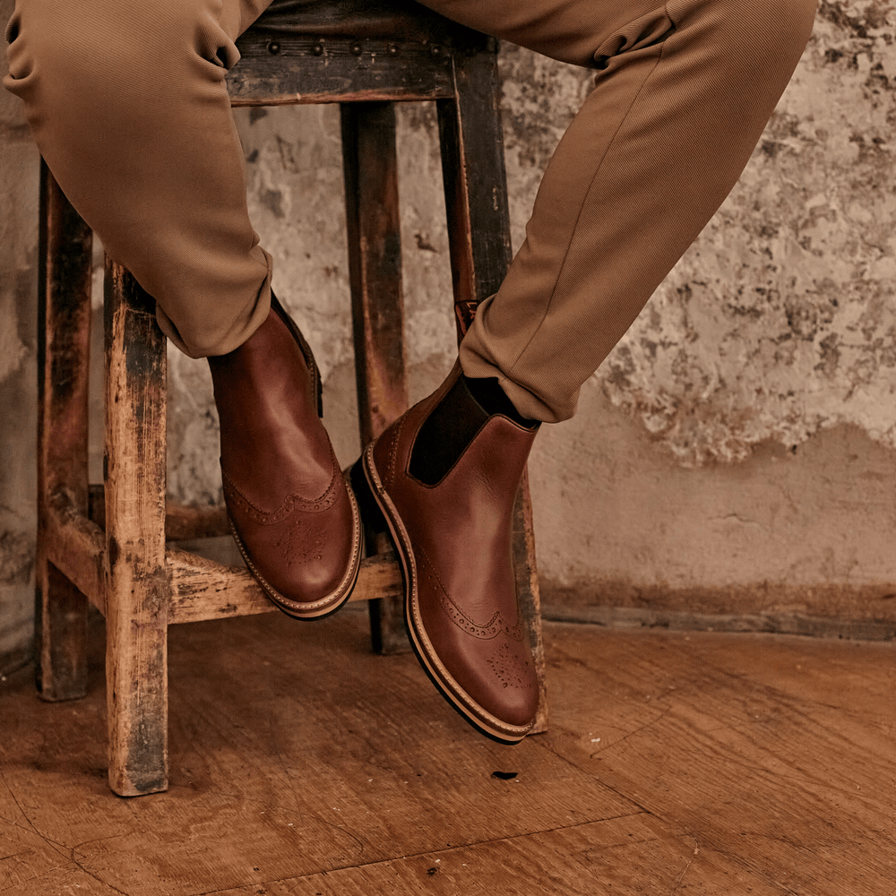 
                  
                    MITTON // CONKER DISTRESSED-MEN'S SHOE | LANX Proper Men's Shoes
                  
                