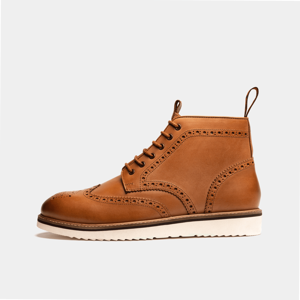 NEWTON // TAN-MEN'S SHOE | LANX Proper Men's Shoes
