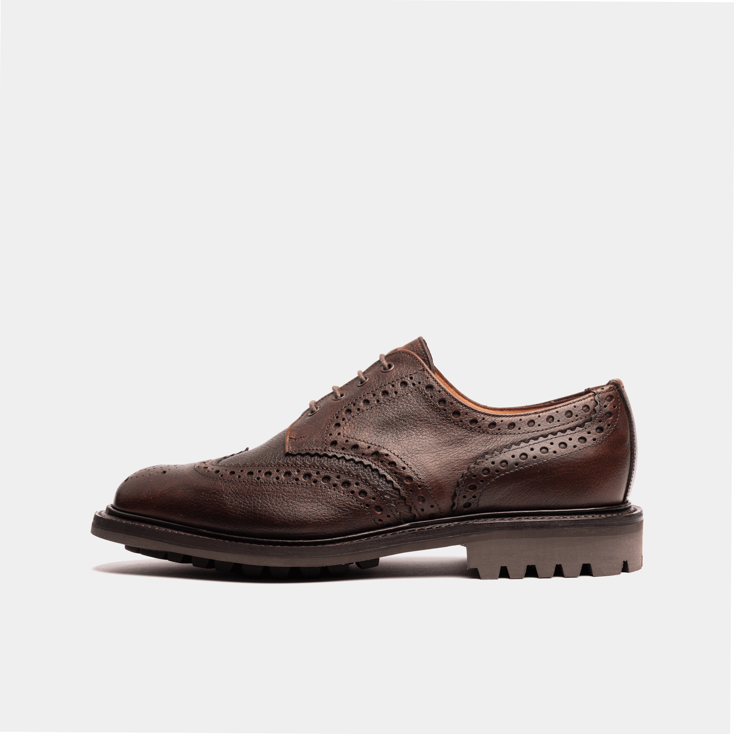 RISHTON // BROWN GRAINED-MEN'S SHOE | LANX Proper Men's Shoes