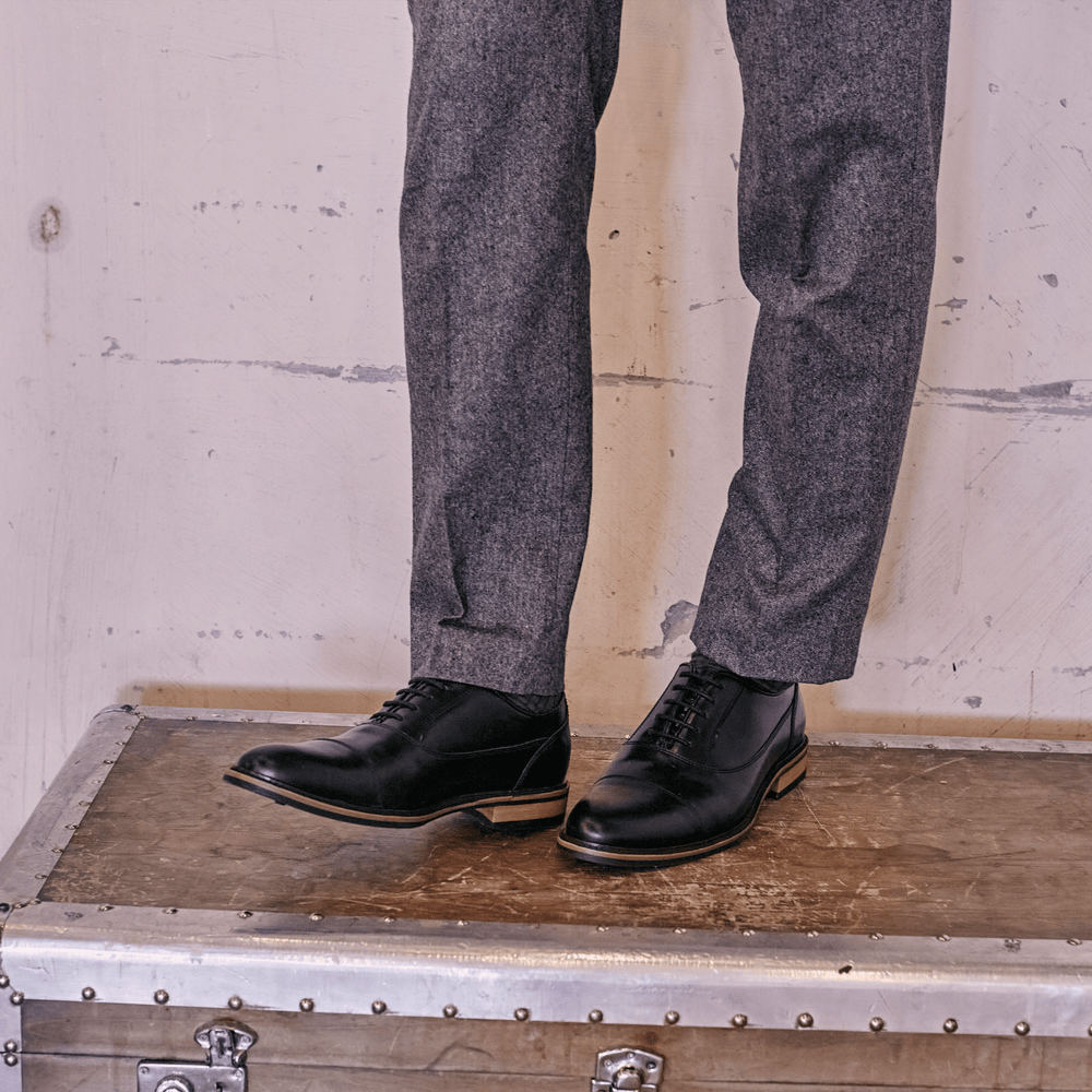 
                  
                    SABDEN // BLACK-MEN'S SHOE | LANX Proper Men's Shoes
                  
                