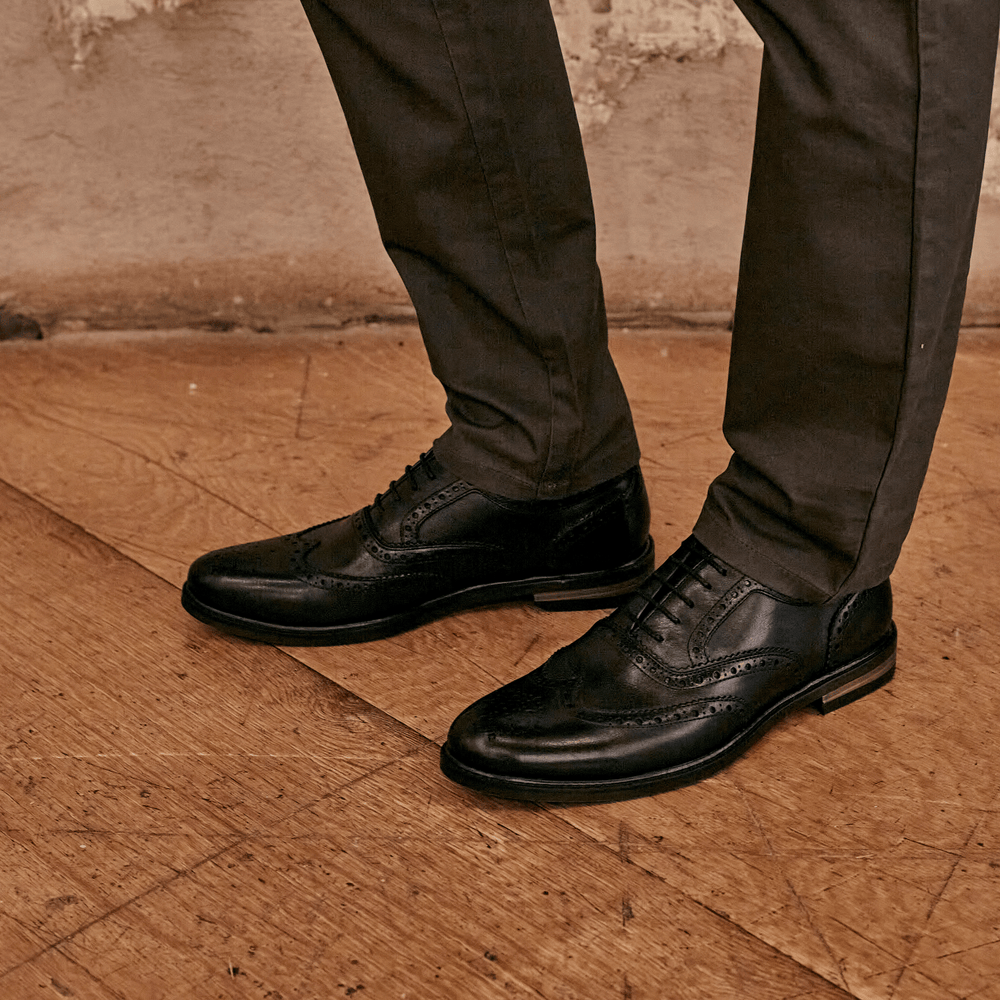 
                      
                        SHIREBURN // BLACK-MEN'S SHOE | LANX Proper Men's Shoes
                      
                    