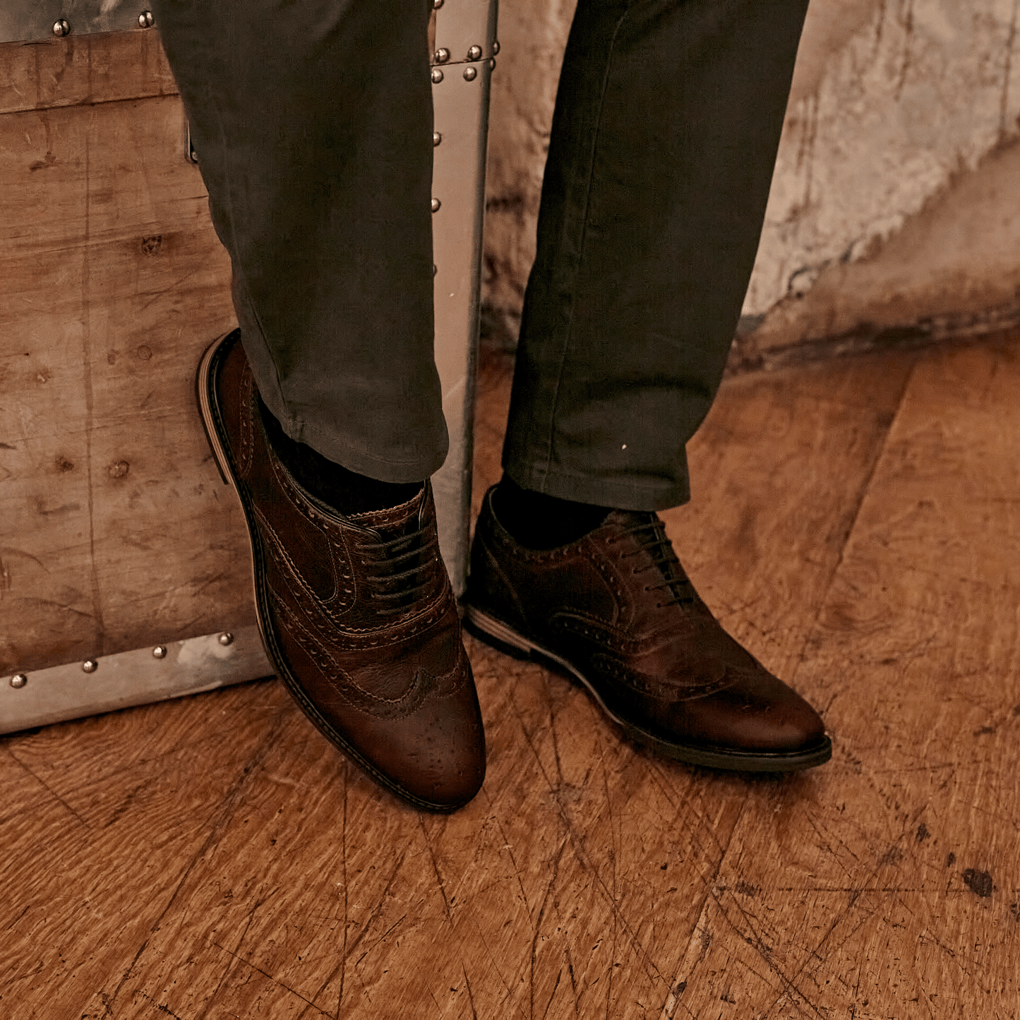 
                  
                    SHIREBURN // CHESTNUT GRAINED-MEN'S SHOE | LANX Proper Men's Shoes
                  
                