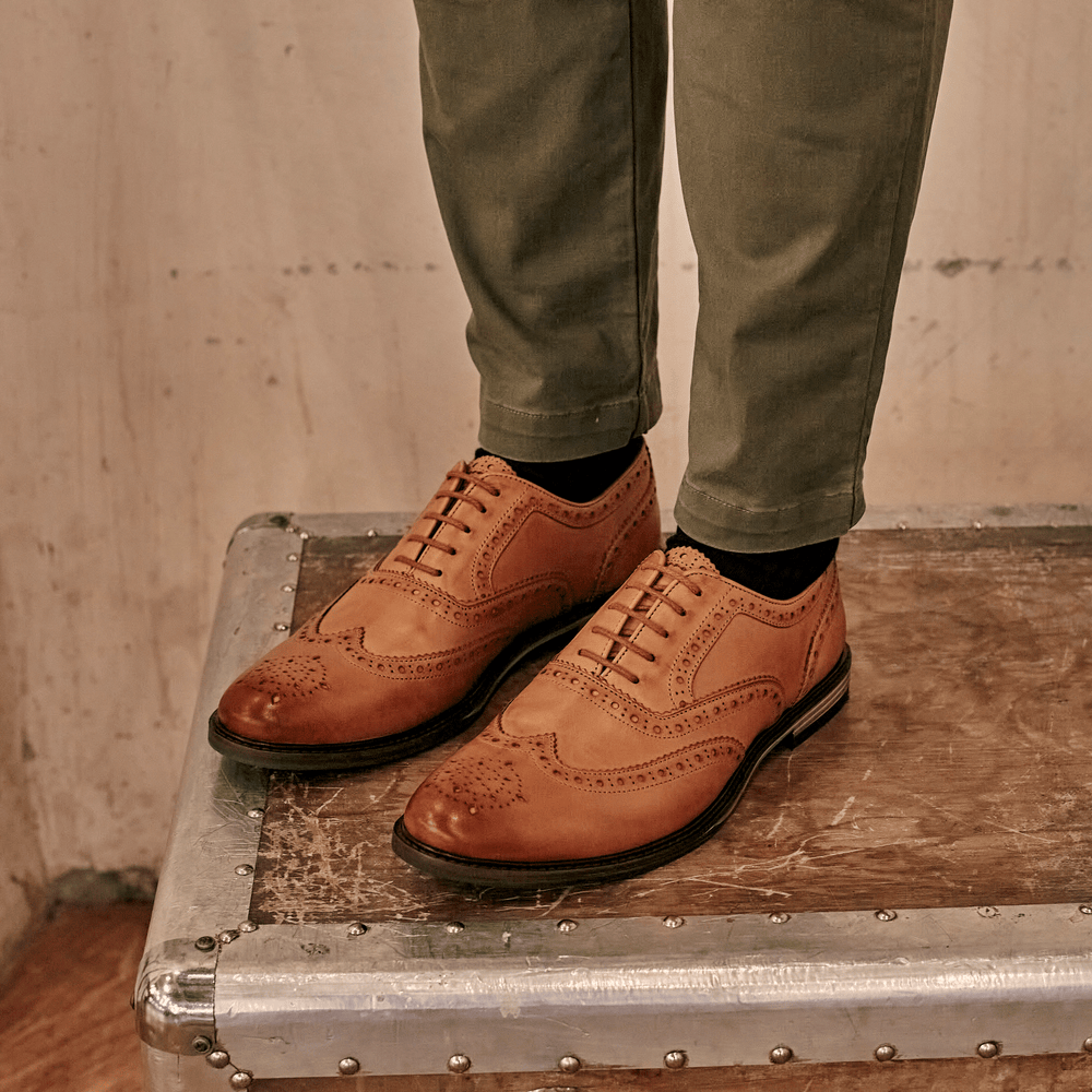
                      
                        SHIREBURN // TAN-MEN'S SHOE | LANX Proper Men's Shoes
                      
                    