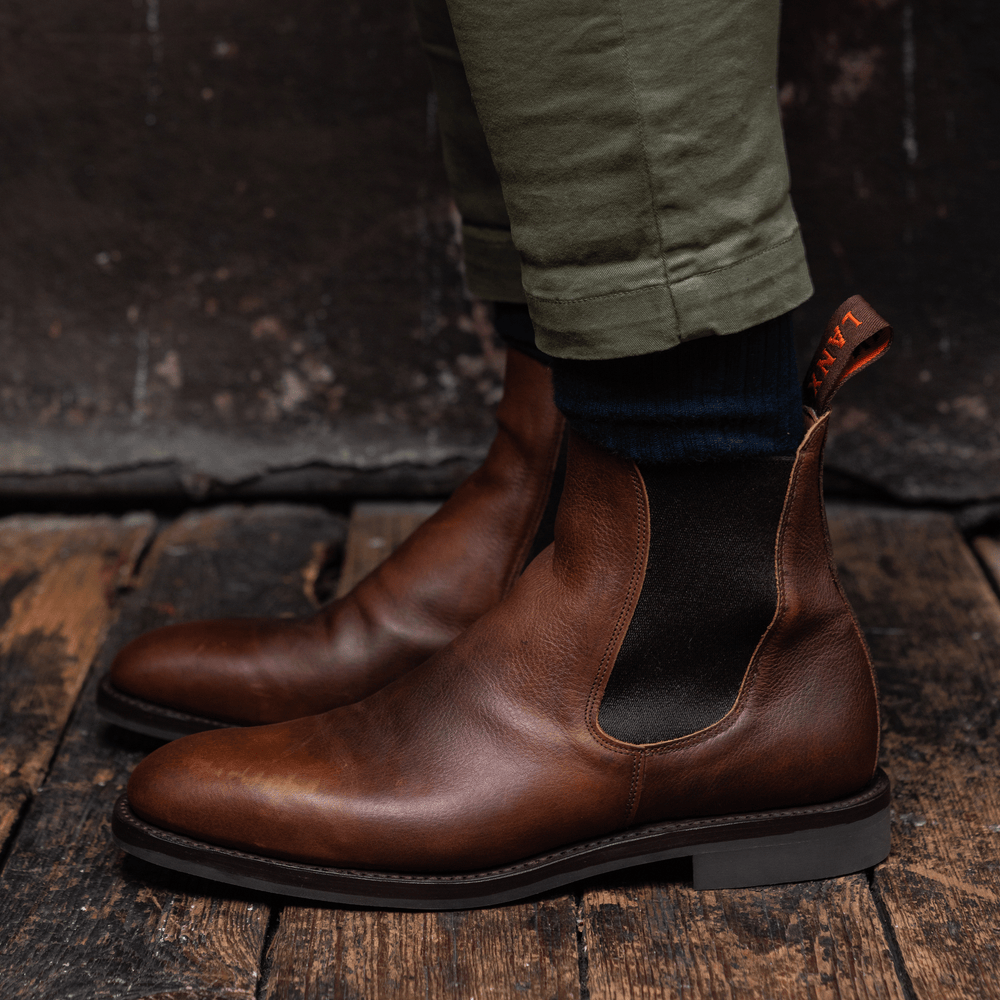 
                  
                    WISWELL // BROWN GRAINED-MEN'S SHOE | LANX Proper Men's Shoes
                  
                