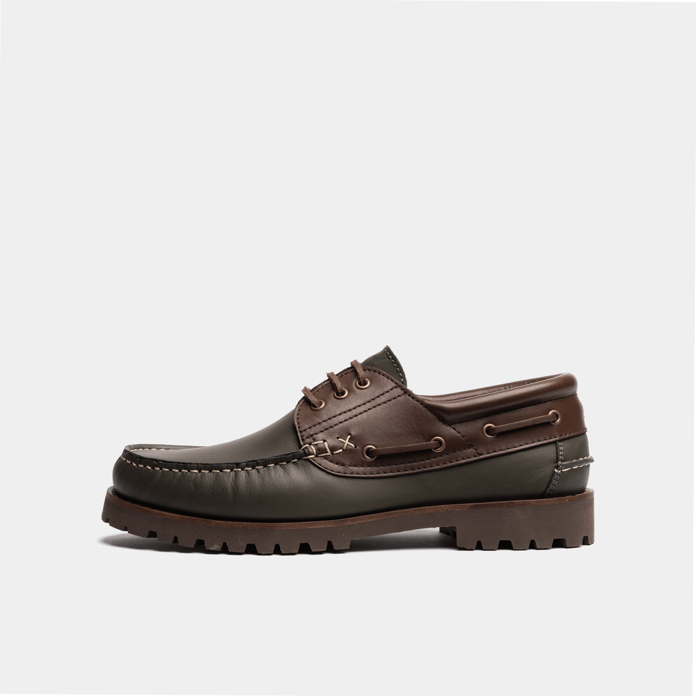 WITHNELL // KHAKI & BROWN-MEN'S SHOE | LANX Proper Men's Shoes